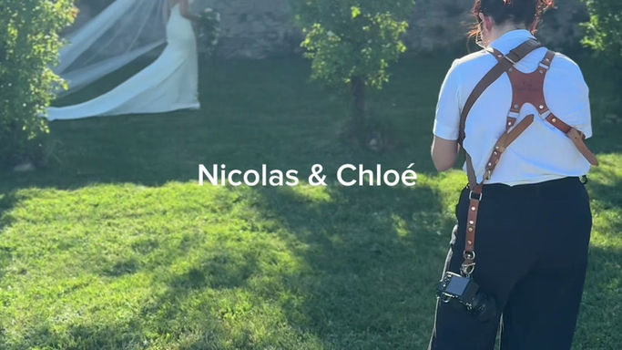 Mariage Chloé & Nicolas au Chateau la Gallée